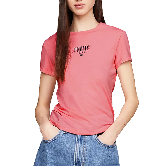 Tommy Jeans Slim T-Shirt Logo Donna
