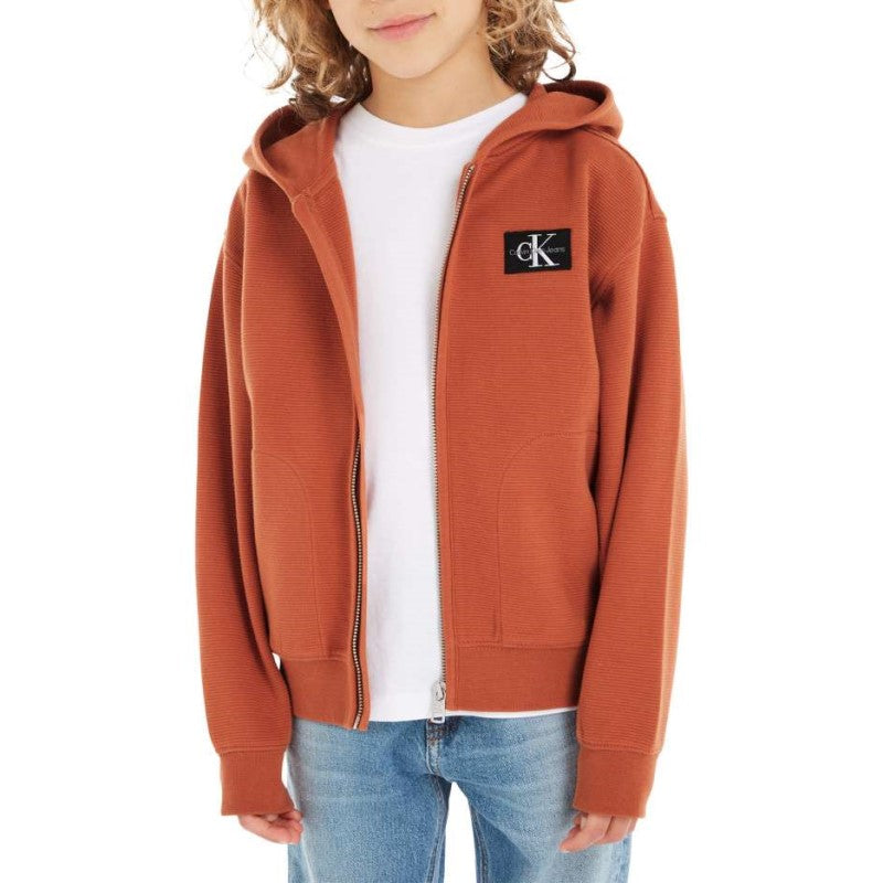 Calvin Klein Jeans Ottoman Badge Full Zip Junior