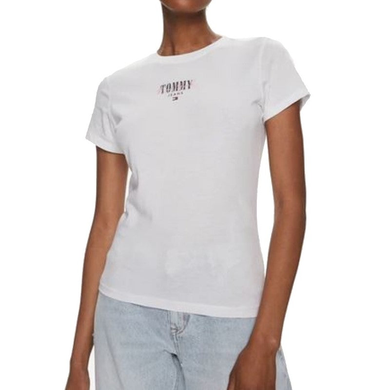 Tommy Jeans Slim T-Shirt Logo Donna