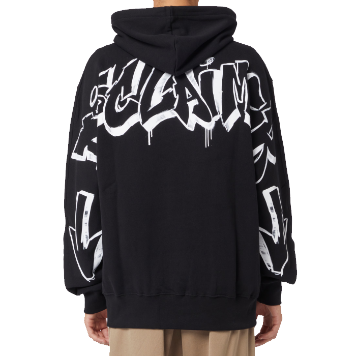 Disclaimer Retro Logo Classic Hoodie Uomo