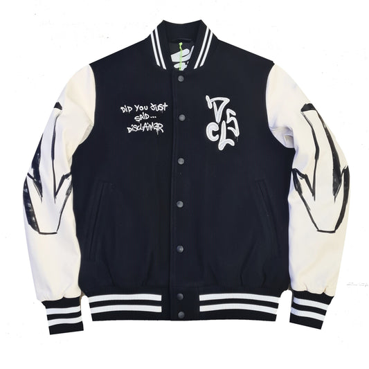 Disclaimer Boys Logo College Jacket Uomo