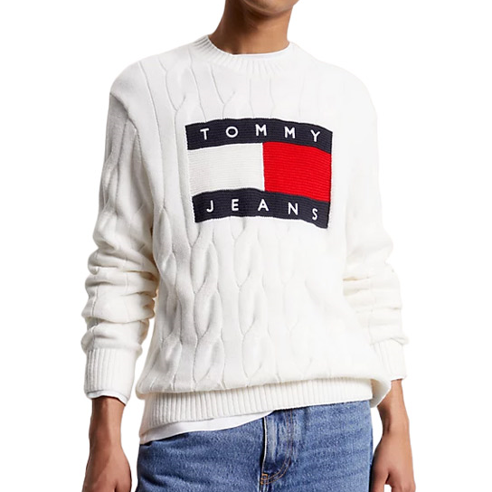 Tommy Jeans Relaxed Flag Sweater