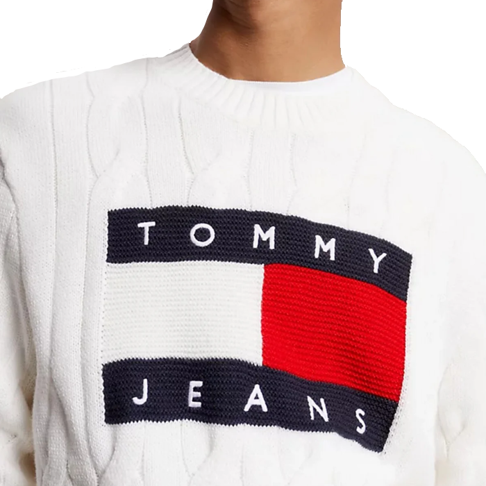 Tommy Jeans Relaxed Flag Sweater