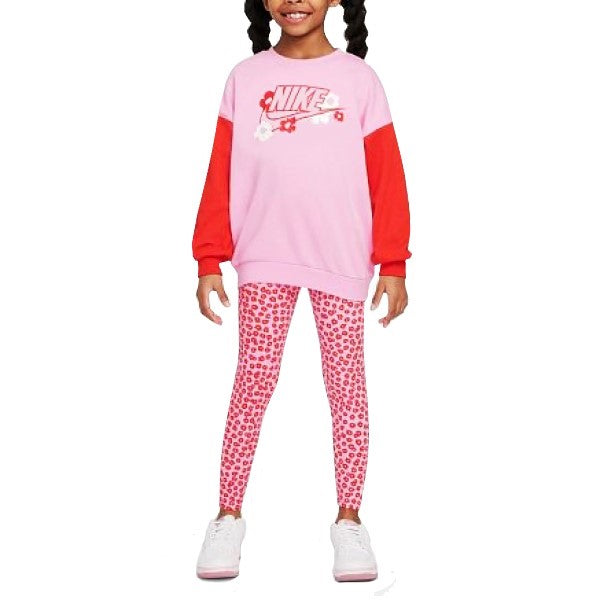 Nike Set 2 PZ Felpa e Leggings Kids