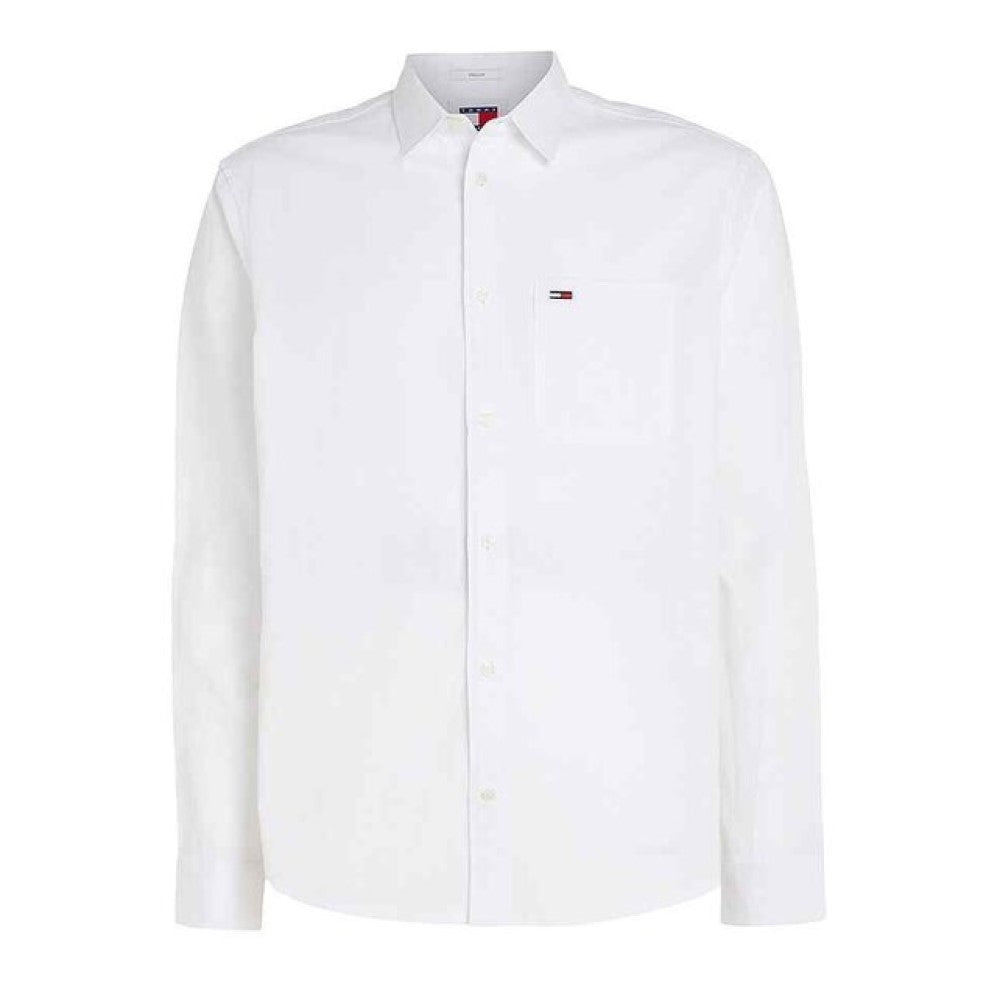 Tommy Jeans Linen Blend Shirt Uomo