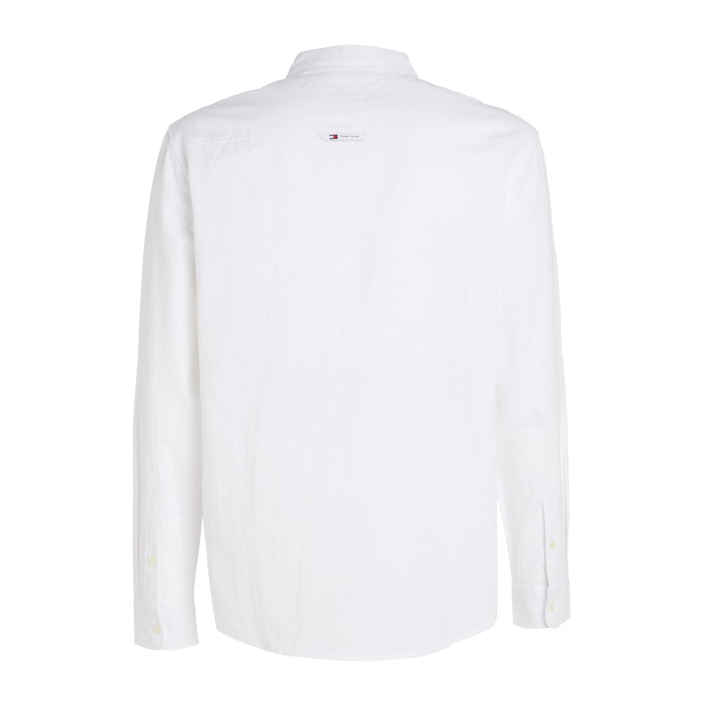 Tommy Jeans Linen Blend Shirt Uomo