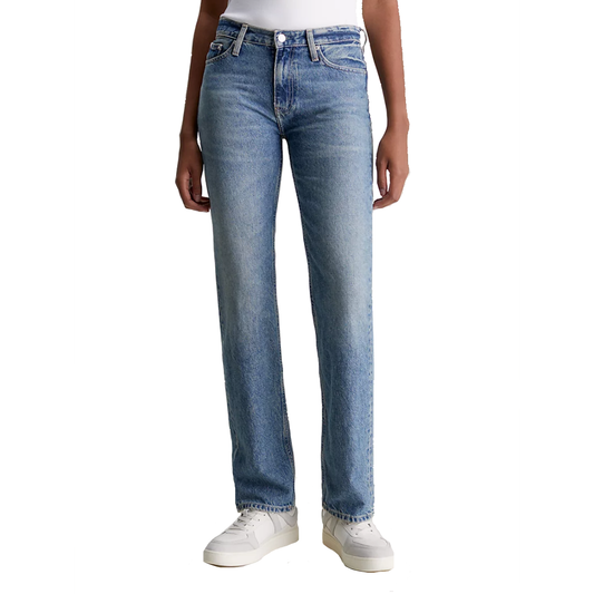 Calvin Klein Jeans Low Rise Straight Denim Donna