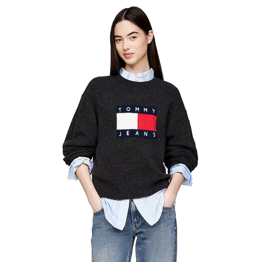 Tommy Hilfiger Jeans Pullover Relaxed Mélange