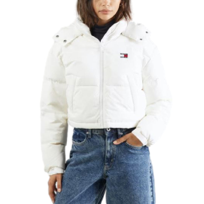 Tommy Hilfiger Jeans Piumino Crop Alaska Donna