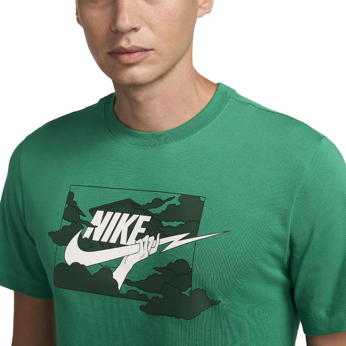 Nike T-shirt Club Green