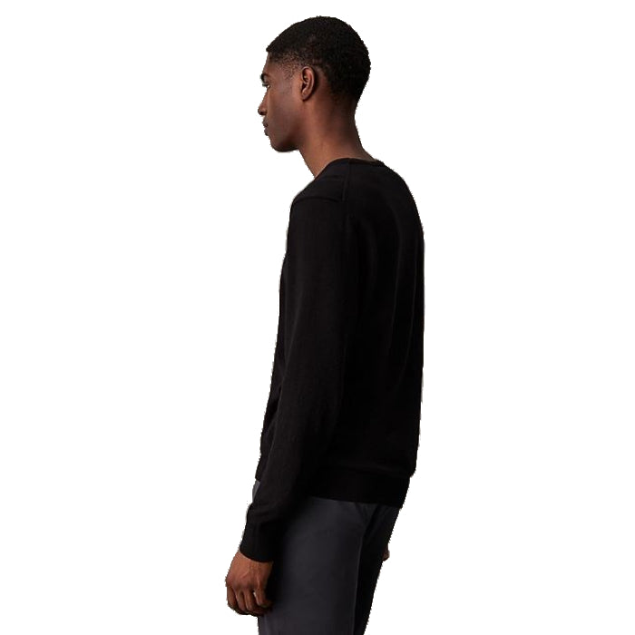 Calvin Klein Pullover Cotton Silk Logo Uomo