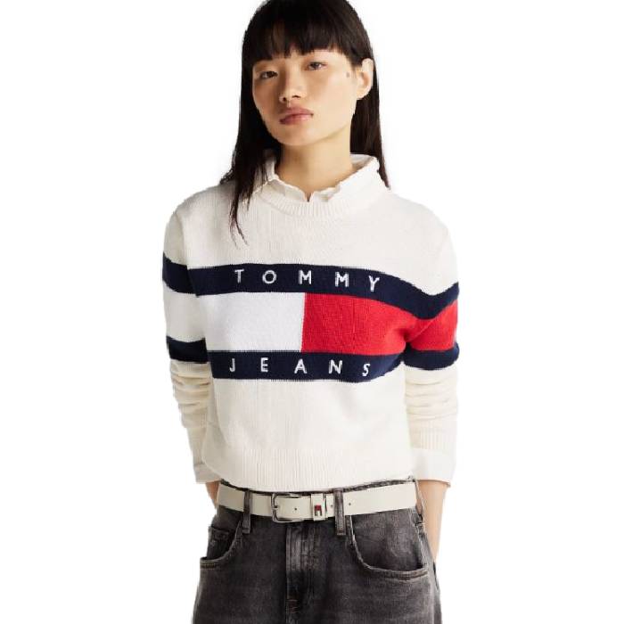 Tommy Hilfiger Jeans Pullover Bandiera