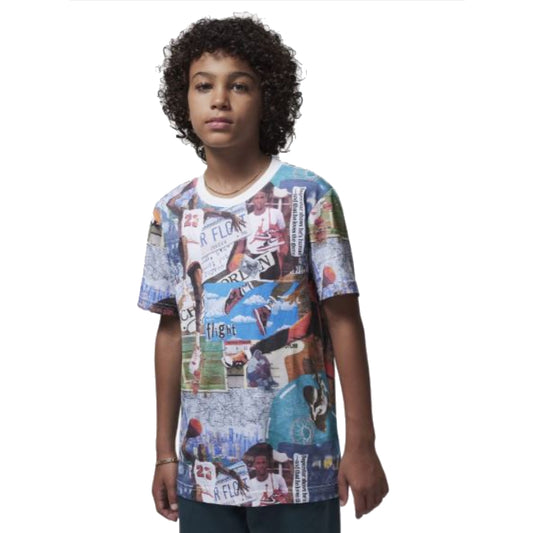 Jordan T-shirt Mj Brooklyn Collage Junior