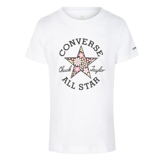 Converse T-shirt Floral Dissected Junior