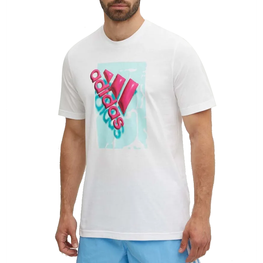 Adidas Bubble Logo T-Shirt Uomo