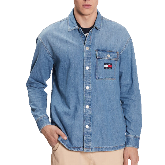 Tommy Jeans Classic Denim Overshirt Uomo