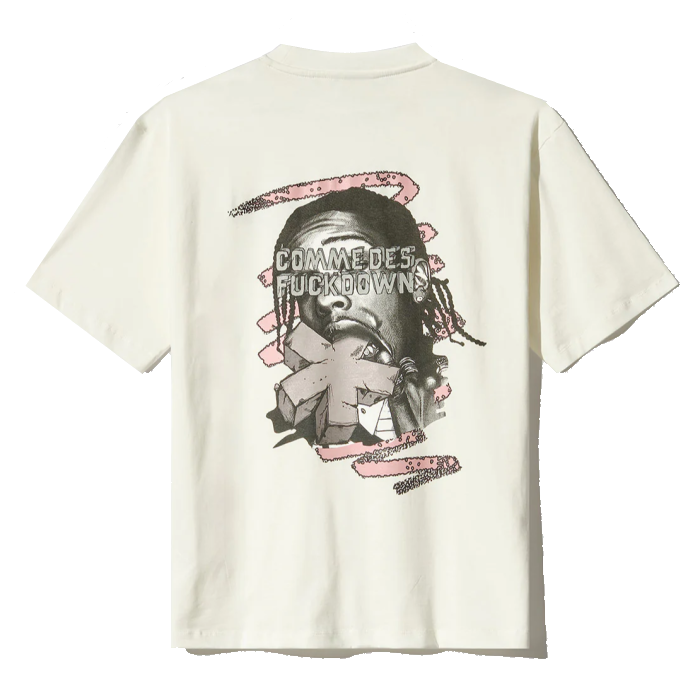 Comme Des Fuckdown Retro Logo T-Shirt Uomo