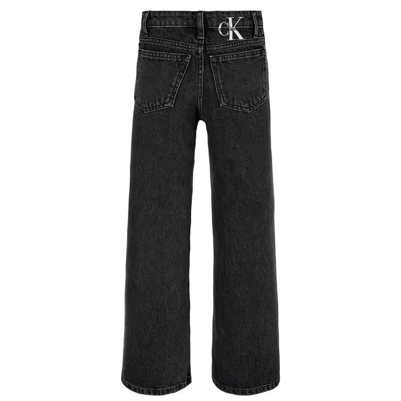 Calvin Klein Jeans High Rise Wide Leg Junior