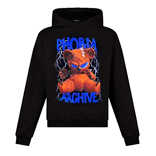 Phobia Archive Angry Bear Hoodie Junior