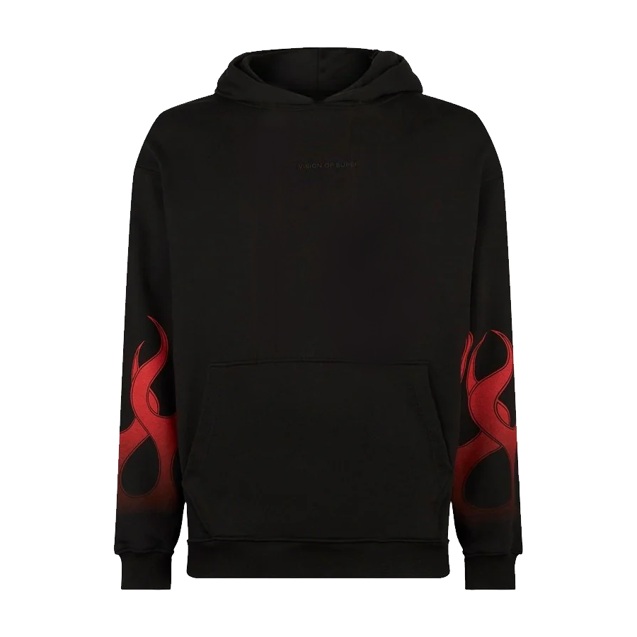 Vision Of Super Hoodie Red flame