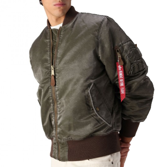 Alpha Industries MA-1 Vintage Bomber Jacket Uomo