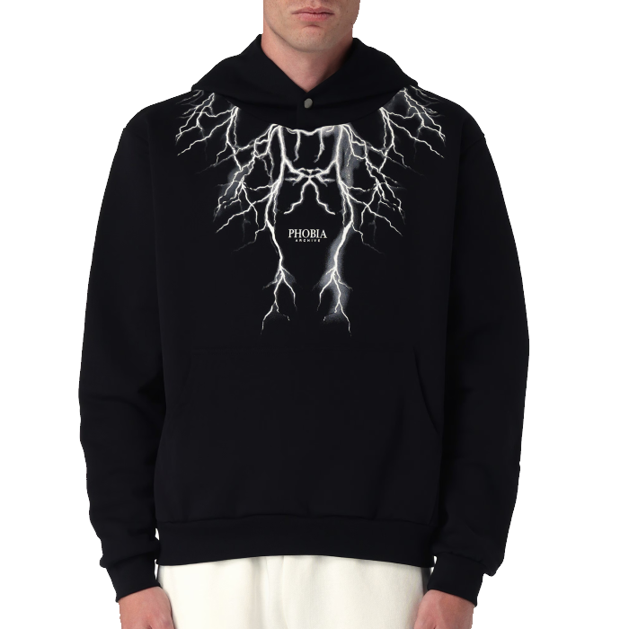 Phobia Archive Lightning Hoodie Uomo