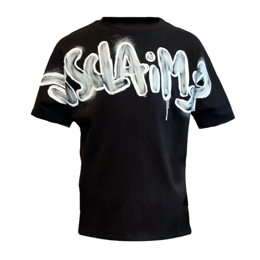 Disclaimer Graffiti Logo T-Shirt Junior