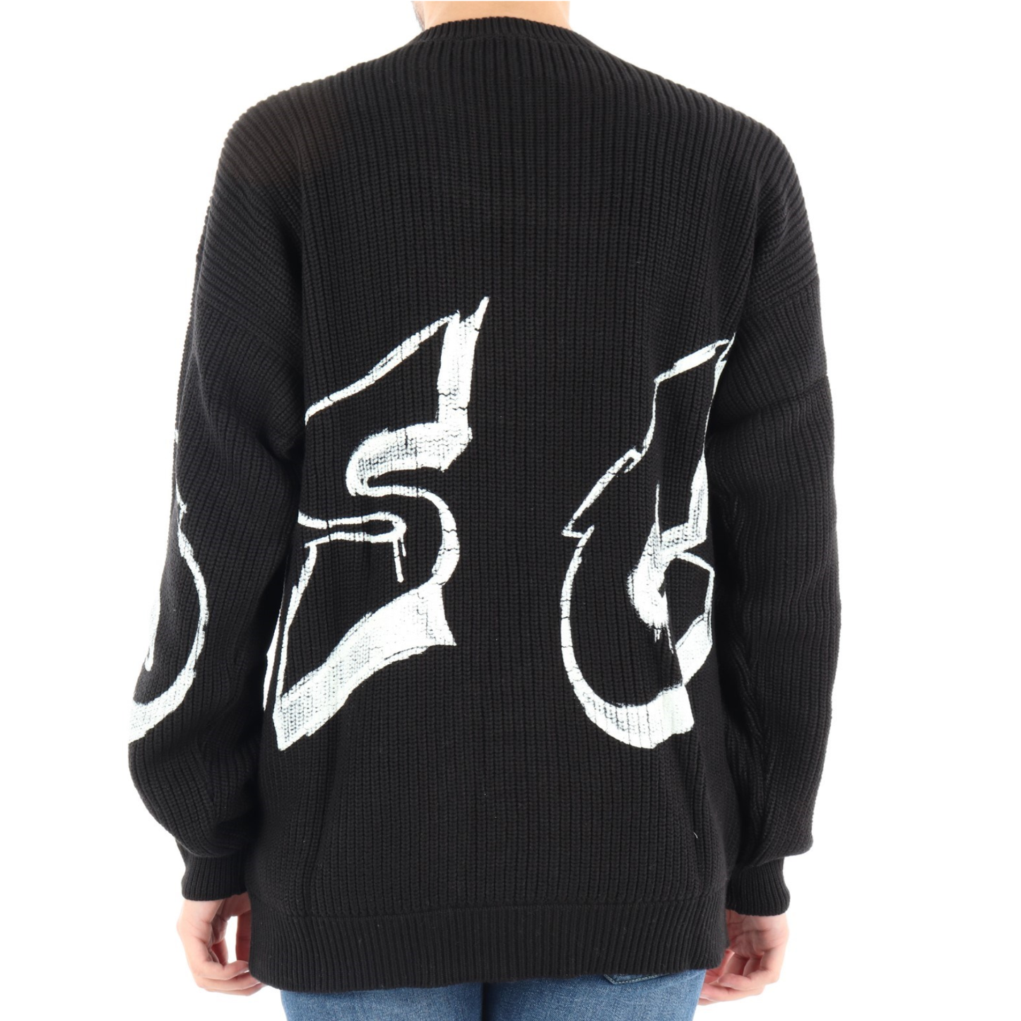 Disclaimer Retro Logo Sweater Uomo