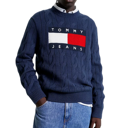 Tommy Jeans Relaxed Flag Sweater