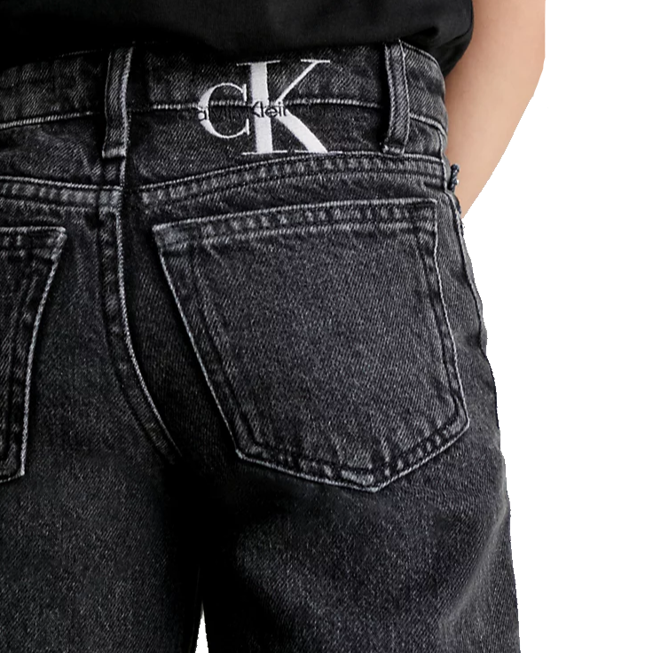 Calvin Klein Jeans High Rise Wide Leg Junior