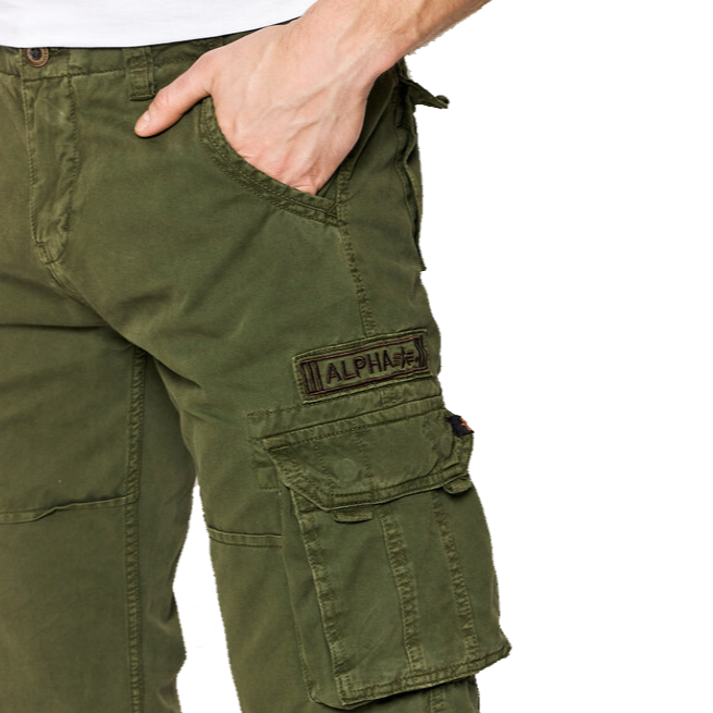 Alpha Industries Stright Fit Cargo Pants Uomo