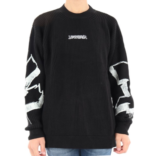 Disclaimer Retro Logo Sweater Uomo