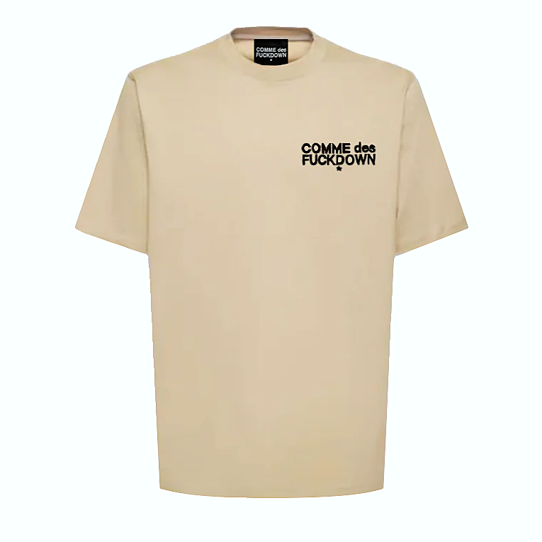 Comme Des Fuckdown Mini Logo T-Shirt Uomo